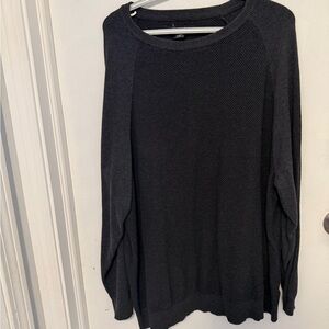 Men's Charcoal Crewneck Sweater